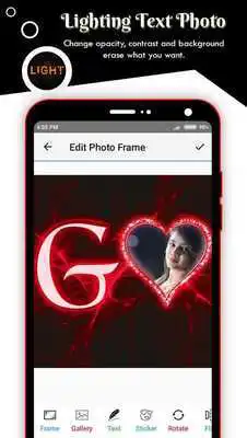 Play Lighting Text Photo