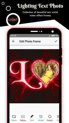 Play Lighting Text Photo
