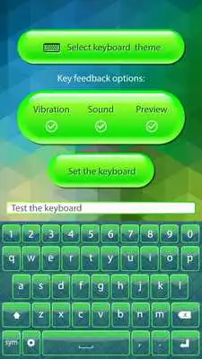 Play Light Neon Green Keyboard