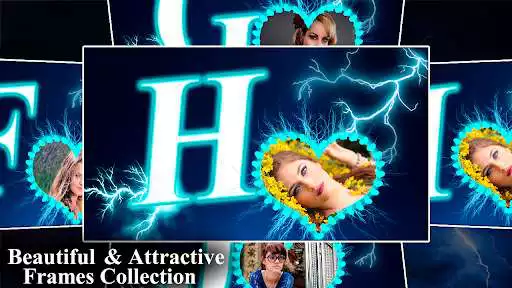 Play Lightning Text Photo Frame  and enjoy Lightning Text Photo Frame with UptoPlay