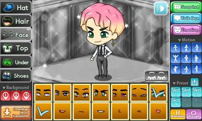 Play Light On Handsome Boy