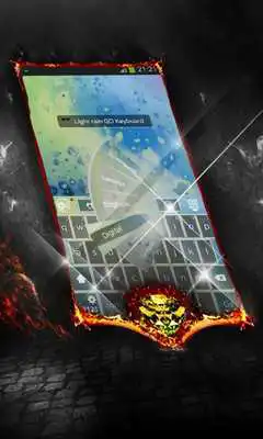 Play Light rain Keyboard Layout