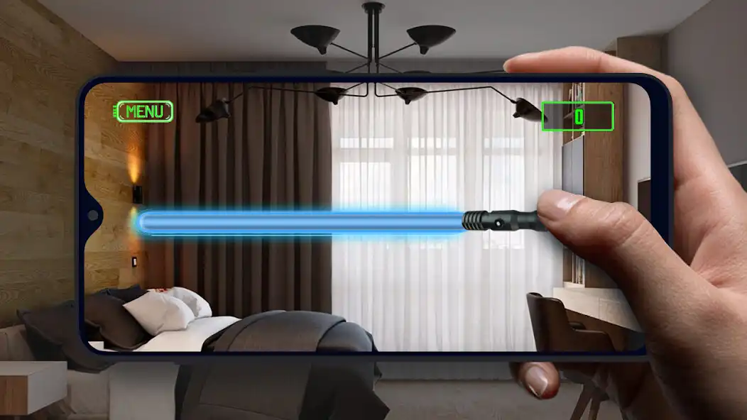 Play Lightsaber Fun Simulator as an online game Lightsaber Fun Simulator with UptoPlay