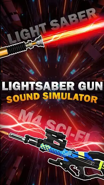 Play Lightsaber Gun Sound Simulator  and enjoy Lightsaber Gun Sound Simulator with UptoPlay