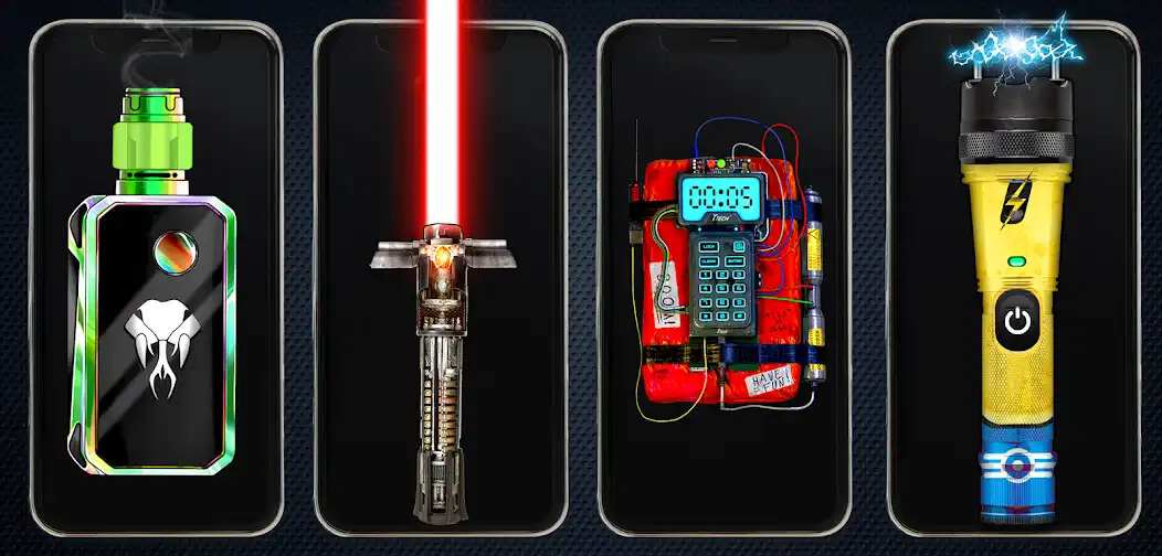 Play Lightsaber, Taser  Gun Sounds as an online game Lightsaber, Taser  Gun Sounds with UptoPlay