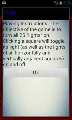 Play Lights puzzle