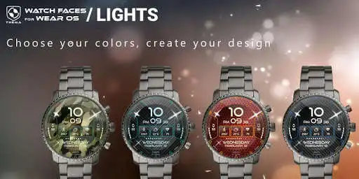 Play Lights Watch Face as an online game Lights Watch Face with UptoPlay