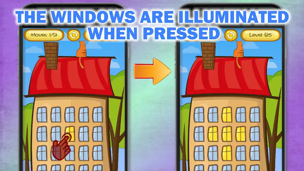 Play Light Up House - logic puzzle as an online game Light Up House - logic puzzle with UptoPlay