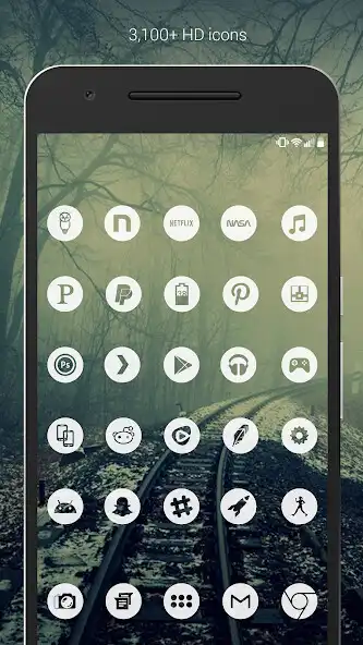 Play Light Void Pro - White Minimal Icons as an online game Light Void Pro - White Minimal Icons with UptoPlay