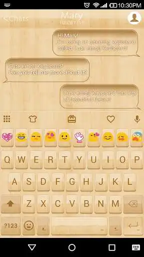 Play APK Light Wood  Wallpaper for Emoji Keyboard  and enjoy Light Wood  Wallpaper for Emoji Keyboard with UptoPlay emoji.keyboard.emoticonkeyboard