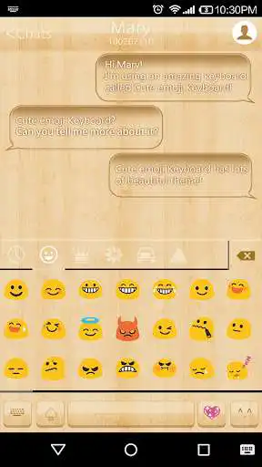 Play APK Light Wood  Wallpaper for Emoji Keyboard  and enjoy Light Wood  Wallpaper for Emoji Keyboard with UptoPlay emoji.keyboard.emoticonkeyboard