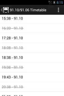 Play Ligne 91.10/91.06 Timetable