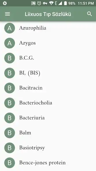 Play Liixuos Tıp Sözlükü - Türkçe  and enjoy Liixuos Tıp Sözlükü - Türkçe with UptoPlay