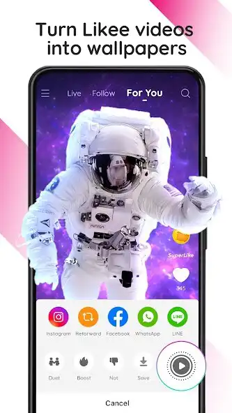 Play Likee Wallpaper as an online game Likee Wallpaper with UptoPlay