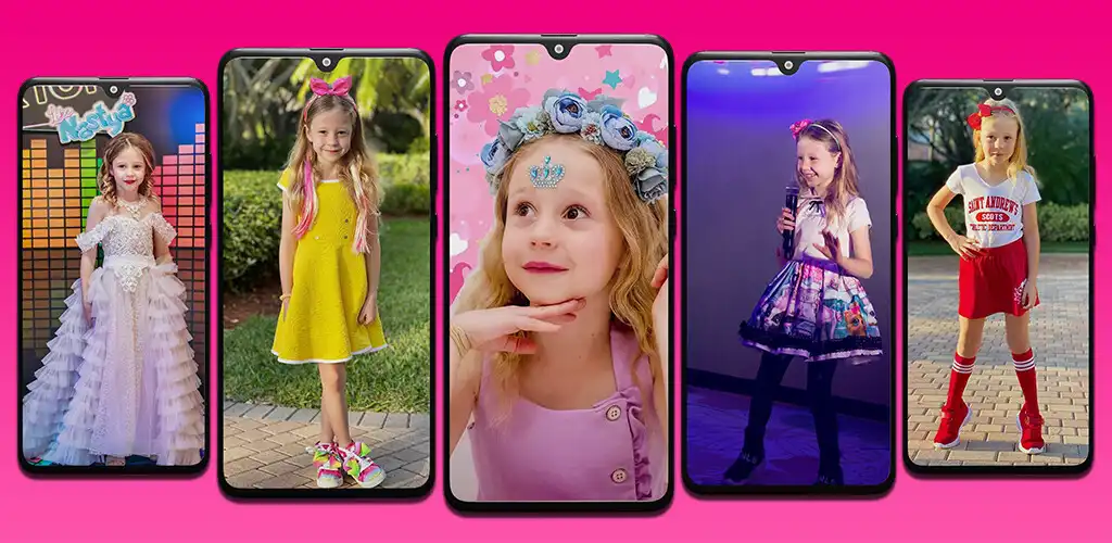 Play Like Nastya Wallpaper HD  and enjoy Like Nastya Wallpaper HD with UptoPlay