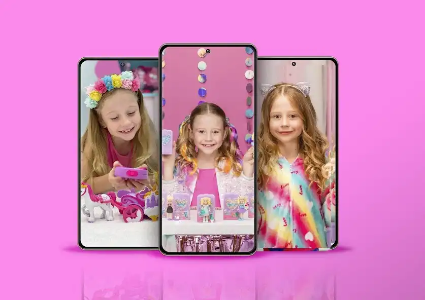 Play Like Nastya Wallpaper as an online game Like Nastya Wallpaper with UptoPlay