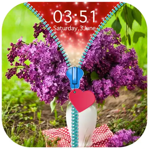Play Lilac Zipper Lock Screen APK Play Lilac Zipper Lock Screen APK