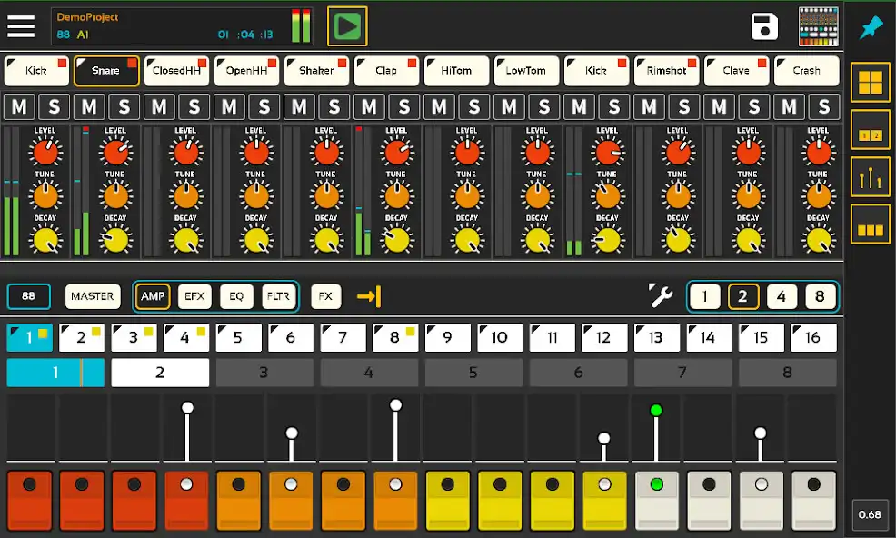 Play Lil Drum Machine Demo  and enjoy Lil Drum Machine Demo with UptoPlay