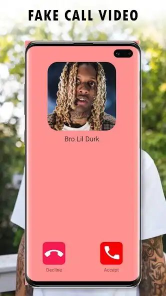 Play Lil Durk Fake Video Call  and enjoy Lil Durk Fake Video Call with UptoPlay