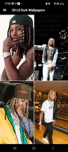 Play Lil Durk HD Wallpapers as an online game Lil Durk HD Wallpapers with UptoPlay