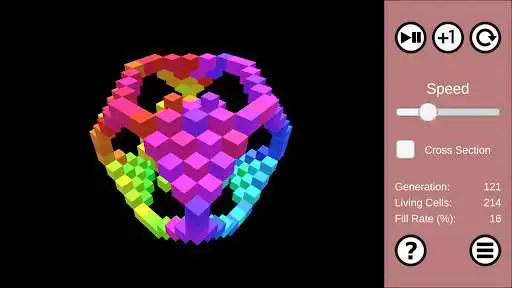 Play LiliCADroid: Life-Like Cellular Automata 2D and 3D  and enjoy LiliCADroid: Life-Like Cellular Automata 2D and 3D with UptoPlay