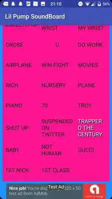 Play LIL PUMP SOUNDBOARD ESKETIT