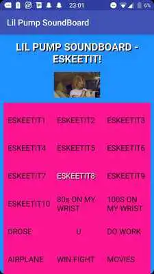 Play LIL PUMP SOUNDBOARD ESKETIT