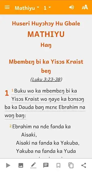 Play Limba West Bible as an online game Limba West Bible with UptoPlay