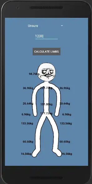 Play Limb Weight Calculator  and enjoy Limb Weight Calculator with UptoPlay