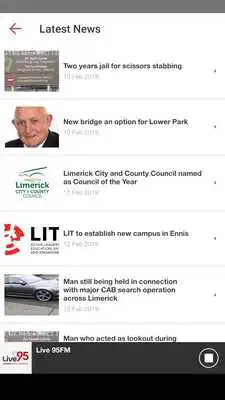 Play Limericks Live 95FM