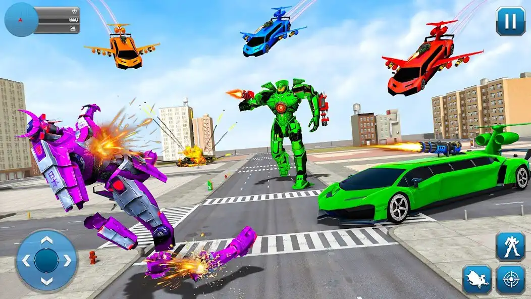 Play Limo Dino Car Robot Game  and enjoy Limo Dino Car Robot Game with UptoPlay