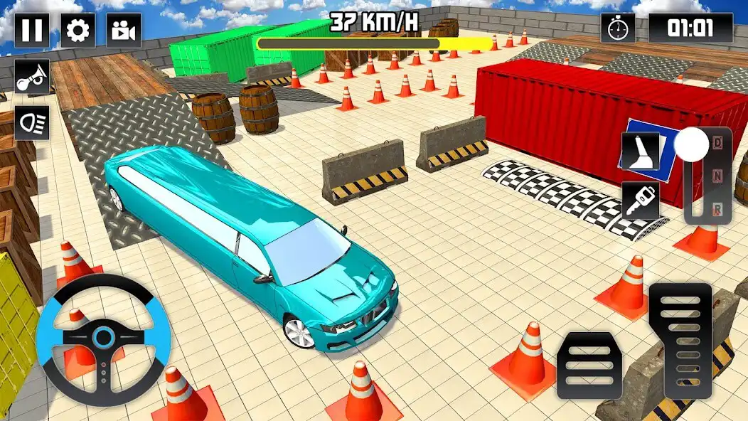 Play Limousine Parking - Car Park as an online game Limousine Parking - Car Park with UptoPlay