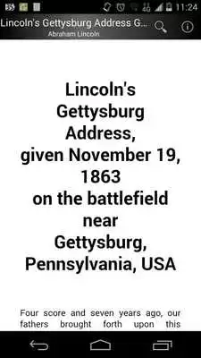 Play Lincolns Gettysburg Address Play Lincolns Gettysburg Address