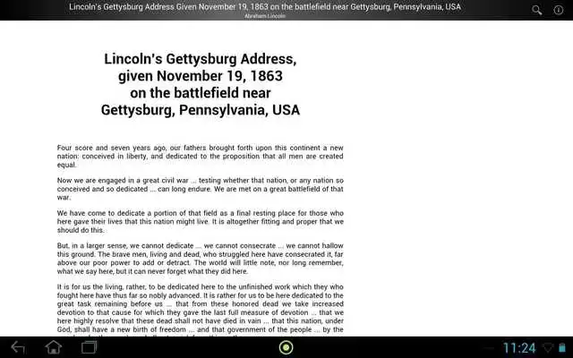 Play Lincolns Gettysburg Address Play Lincolns Gettysburg Address