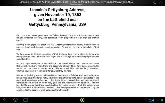 Play Lincolns Gettysburg Address Play Lincolns Gettysburg Address