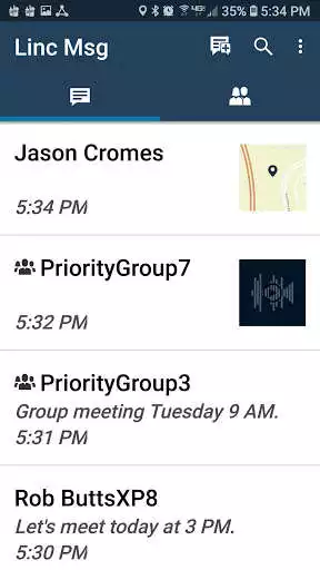 Play APK Linc PTT Message  and enjoy Linc PTT Message with UptoPlay com.southernlinc.message