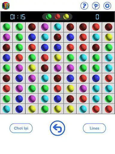 Play Line 98 - Lines 98 as an online game Line 98 - Lines 98 with UptoPlay