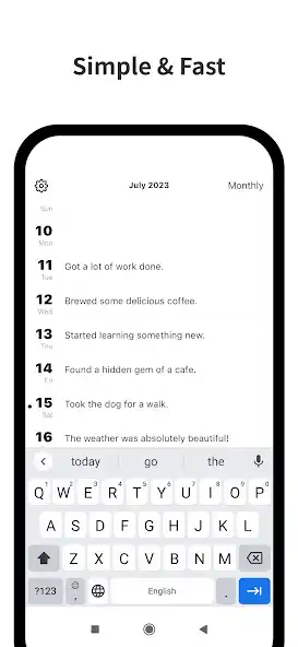 Play LineADay Journal-Private Diary as an online game LineADay Journal-Private Diary with UptoPlay