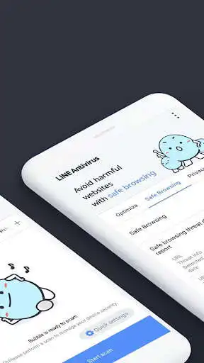 Play LINE Antivirus as an online game LINE Antivirus with UptoPlay