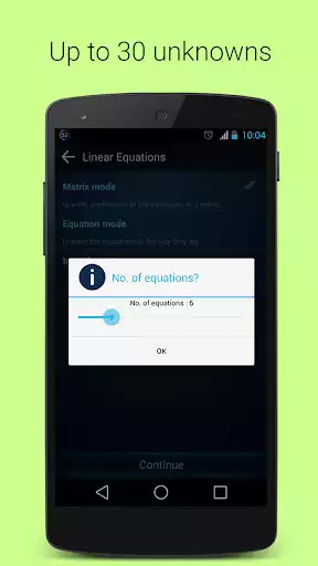 Play Linear Equation Solver as an online game Linear Equation Solver with UptoPlay