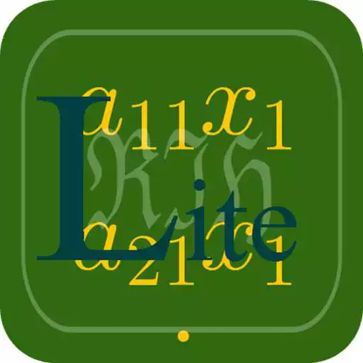 Run free android online Linear Equations (SLE) Lite APK