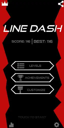 Play Line Dash: The Most Addictive Arcade Game  and enjoy Line Dash: The Most Addictive Arcade Game with UptoPlay