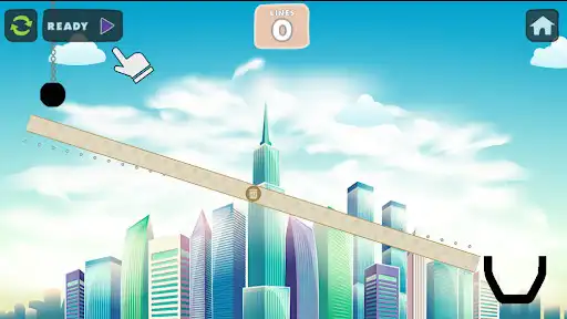 Play Line Drawing Ball as an online game Line Drawing Ball with UptoPlay