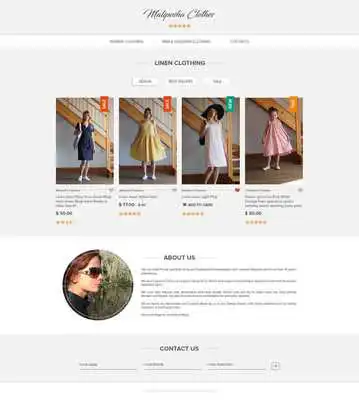 Play Linen dress and linen clothing