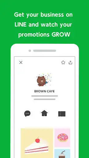 Play LINE Official Account  and enjoy LINE Official Account with UptoPlay