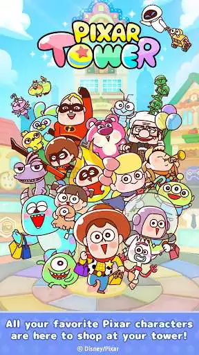 Play LINE: Pixar Tower  and enjoy LINE: Pixar Tower with UptoPlay
