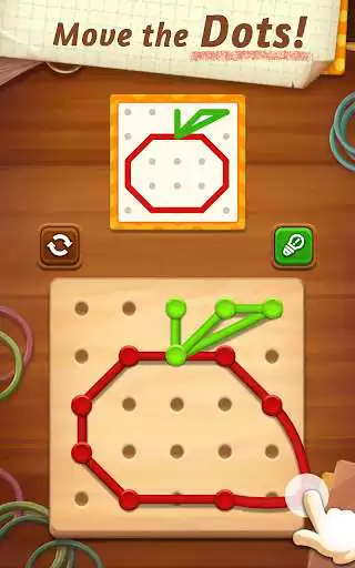 Play Line Puzzle: Color String Art