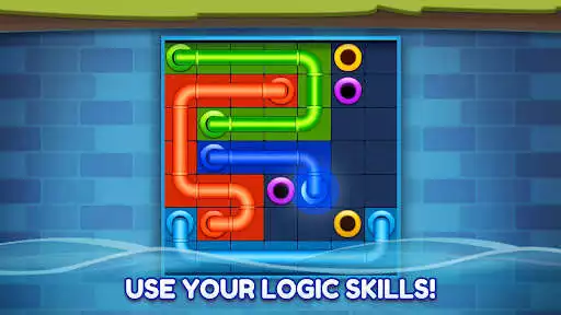 Play Line Puzzle: Pipe Art  and enjoy Line Puzzle: Pipe Art with UptoPlay