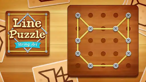 Play Line Puzzle: String Art