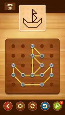 Play Line Puzzle: String Art